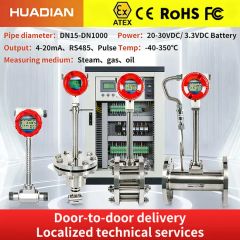 Vortex Flow Meter Digital Gas Flow Meter Air Flow Measurement Devices Flow Meter Indicator - Image 1