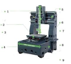 Engraving and Milling Machine Center CNC Machining Center Ys-870A - Image 2