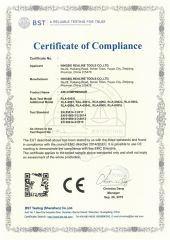 CE certificate from Ningbo Lanhai Technology Co., Ltd