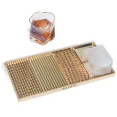 Factory Customized Brass Ice Mold with Customizable Pattern Size Ice Cube DIY Custom Ice Designer Tray - Dongguang Shipai Zhengfei Die Factory