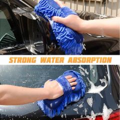 CAR WASH CLEANING SPONGE Color Blue Weight 65 gm Material Microfiber Texture Sponge-like Dimensions 26*15*5CM Accessory Type Wash - Image 3