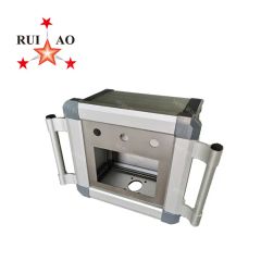 Silver Gray Control Panel Support Arms for HMI Enclosure Systems - Image 1
