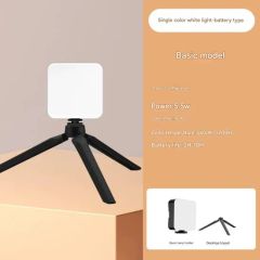 Compact Adjustable RGB Selfie Light for Smartphones and Tablets - Image 1