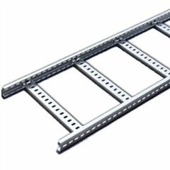 Gi Ladder Type Cable Tray Design Plain Color Silver Shape Rectangular Usage/Application All Type Ladder Cable Tray Surface Finishing - Image 2