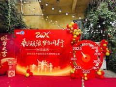 Annual Meeting Celebration certificate from Shenzhen Vodafone International Freight Forwarding Co., Ltd.