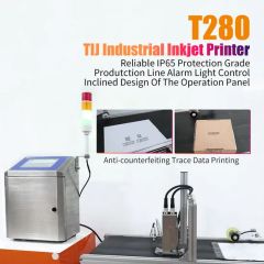 Docod OEM/ODM T280 PRO1 Inkjet Printers Tij Printers for Barcode Qr Code Logo G1 Code - Image 2