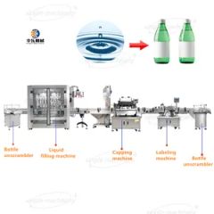 Automatic Bottling Production Line Perfume Hand Washing Detergent Oral Liquid Vial Bottle Filling Capping Labeling Packing Line - Image 2