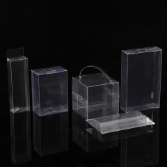 Customized Clear Pet Plastic Storage Boxes Plastic Retail Packaging Box - Image 1