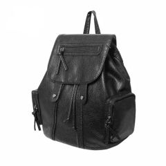 Vintage Leather Backpack Women Fashionable Casual Style PU Backpack Korean Style (ZX10197) - Guangzhou Zexin Leather Co., Ltd.