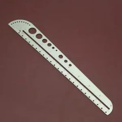 Drawing Stencils Metal Ruler Etching Environment-Friendly Material Stainless Steel Straight Ruler - Image 2