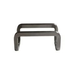 H-Shape Tubular Stainless Steel Handle Country Style Brushed Silver 1Y MOQ100 - Image 5
