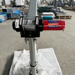 Efficient Mini Crane on Truck for Quick City Operations Origin China Type Folding Colour Silver Condition New Self Weight 40kg - Image 3