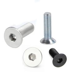 DIN7991 Countersunk/Flat-Head Hex Socket Machine Screws M3m5m6m8m12m16 Full-Thread Cup Screws 4.8/8.8/10.9/12.9 - Image 1