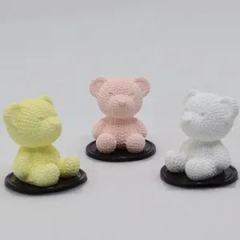 Bear Plaster Diffuser Scented Stone for Air Freshener Shape Bear MOQ 500PCS Logo Support Trademark TWS Size 4X4X5 Cm Packaging - Image 1