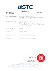 FCM certificate from WELSHINE COMMERCIAL EQUIPMENT CO. LTD