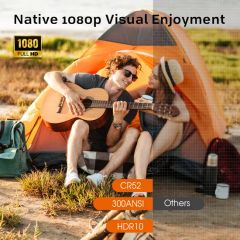 Cre Cr52 Home Cinema Portable Projector Outdoor Mini Proyector Highest Brightness Home Theater Projector Mobile Smart Projector - Image 2