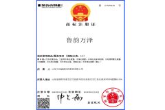 Registered trademark certificate from Shandong Wanze Shengshi Environmental Protection Technology Co., Ltd