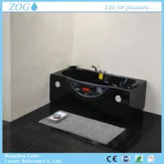 Water Massage Bath Tub with Black Color (CDT-002 Black) Color Black Trademark Lante HS Code 90191010 Structure Corner - Hangzhou Zhouguan Import And Export Co., Ltd.
