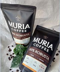 Robusta Muria Coffee Bean & Ground Pouch 200Gr - Image 2