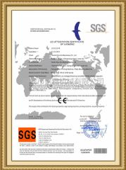 SGS certificate from Ruian NuoXin Machinery Co., Ltd.