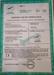 CE certificate from Hefei Gere-Tech International Co., Ltd.