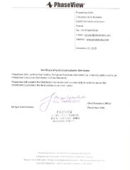 Exclusive distributor certificate from Suzhou FlyingMan Precision Instruments Co., Ltd.