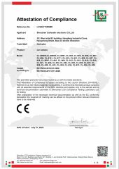 EMARK certificate from Shenzhen Carleader Electronic Co., Ltd