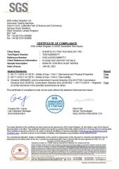 EN71 certificate from Shantou Flying Technology Inc.