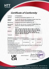 UKCA certificate from Foshan Elesecret Electronics Technology Co Ltd