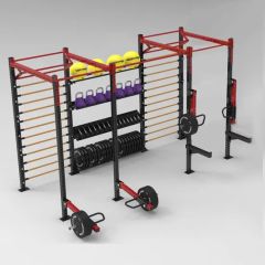 Commercial Multi Steel Body Building Fitness Rigs Squat Rack Cross Fit Training Power Rack - Image 6