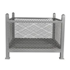 General-Purpose Steel Wire Mesh Storage Cage for Scaffolding Fittings Storage - Image 2