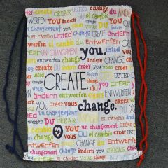 Promotional Tyvek Paper Drawstring Bag MOQ 1000PCS Hardness Soft Size Customized Type Drawstring HS Code 4202300 Model NO. - Image 1