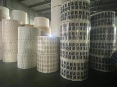 Stack Roll to Roll 4 Color Digital Label Flexographic Flexo Printing ...