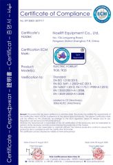 3000kg/3500kg Electric forklift truck CE of Cerfiticate of Compliance . certificate of Hangzhou Noelift Equipment Co., Ltd. – certificate photo, supplier certificates section