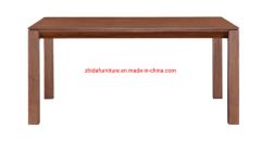 Italian Design Ash Solid Wood Leg Dining Table Color Brown Rotary Fixed Origin China Condition New Shape Rectangle Folded - Image 3