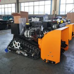 High-Mobility Snow Blower with Dual Power Source - Image 4