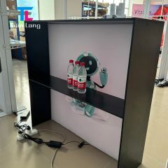 Portable LED Display Cabinet with Tool-Free Assembly Design - Image 5