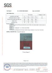 FDA Certificate certificate from Ningbo U-Per Consumer Goods Co., Ltd.