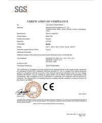 CE certificate from Foshan Hanyi Technology Ltd