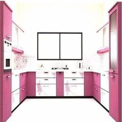 Designer Modular Kitchen Material HDHMR Appearance All Kitchen Design All Door Finishing - Image 3