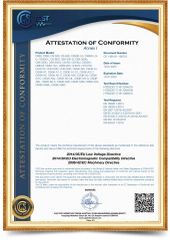 CE certification certificate of Changsha DTH Drill Construction Machinery Co., Ltd. – certificate photo, supplier certificates section
