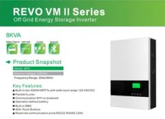 8kw Solar Hybrid Inverter for Solar Power System MPPT 100A Origin China Model NO. PH-8KW HS Code 85044030 Trademark - Image 3
