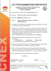 Certificates certificate from MGM Machinery Equipment Co.,Ltd.