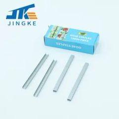 Customized 604 Staples 4mm Galvanized Paper Office Staples - Image 2