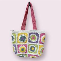 Crochet bag, Bag for Woman, Sling bag, Tote bag Color Mixed Size Mixed size and Mixed - Image 4