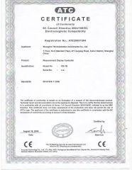 CE Certification certificate from Shanghai TM Sensor Co., Ltd.