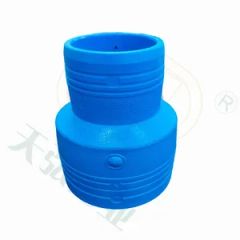 Durable HDPE Blue Electrofusion Reducer for SDR11 PE Pipes Pressure Pn16 Trademark L&Y Head Type Annulus Raw Material - Image 2