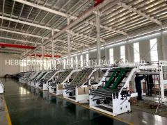 Automatic Corrugated Sheet Cardboard Flute Laminating Carton Package Machine - Image 4