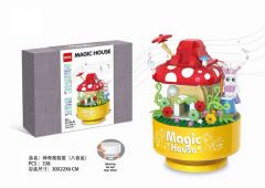 Birthday Gift Plastic Small Particle DIY Building Blocks Music Box Toys Children Mini Music Box for Crafts - Image 4