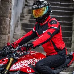 Motorcycle Riding Jacket- Men's Anti-Fall Suit for Motorcycles Clothing Sj-03 - Image 3